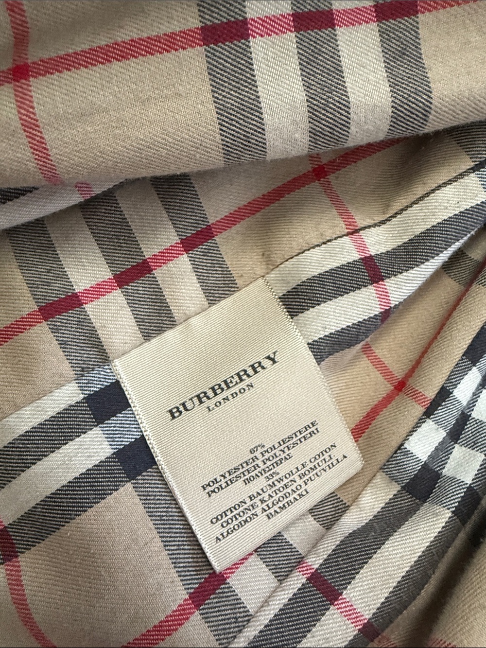 Burberry Women’s Black Double-Breasted Trench Coat - Picture 3 of 11